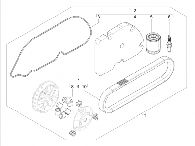 Complete wear and maintenance kit